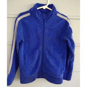 Kid's J.Crew CREWCUTS Like Lightning Blue Zip Jacket - Size 6-7